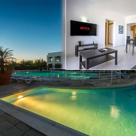 Sea View Apartment - 3 Swimming Pool & Fitness Albufeira Exteriör bild